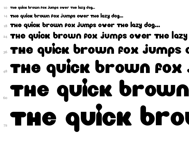 Nickelodeon font waterfall
